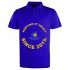 Coolchecker® studded polo Thumbnail